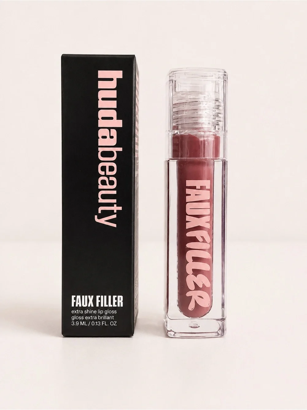 HUDA BEAUTY Faux Filler Lip Gloss -Posh